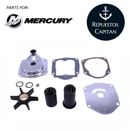 BOMBA DE AGUA DE MERCURY 40-50 HP 2T 2y3 CIL AMERIC C/CARCASA