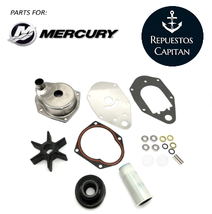 BOMBA DE AGUA  DE MERCURY 60 BF 75 A 115 HP 4 T C/CARCASA