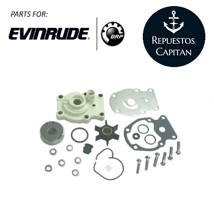 BOMBA DE AGUA DE JOHNSON EVINRUDE OMC 25 Y 35 HP 2T