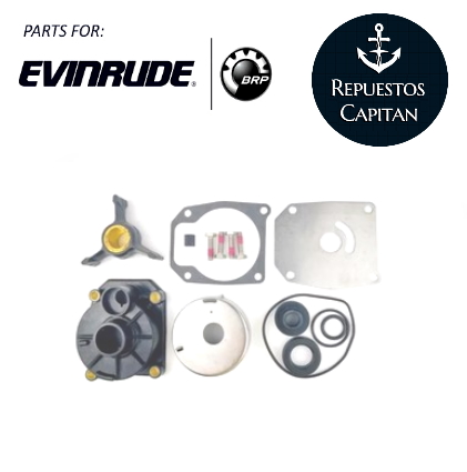 BOMBA DE AGUA DE JOHNSON EVINRUDE OMC 40 50 Y 60 HP 2T