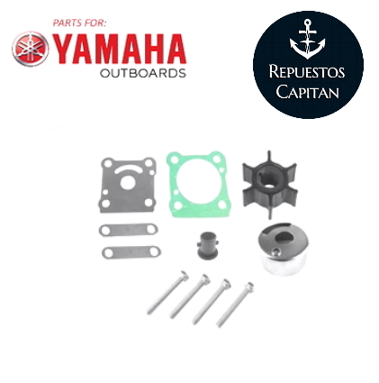 KIT DE REPARACION BOMBA DE AGUA DE YAMAHA 6 - 8 HP 2T 