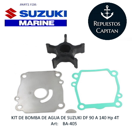 KIT DE BOMBA DE AGUA DE SUZUKI DF 90 A 140 Hp 4T 2006-12