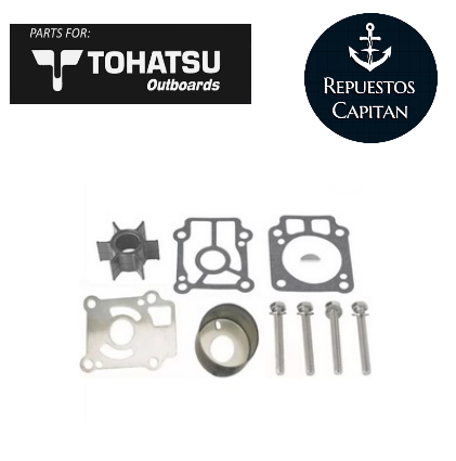 KIT DE BOMBA DE AGUA DE TOHATSU MERCURY 25 / 30 HP JAPON