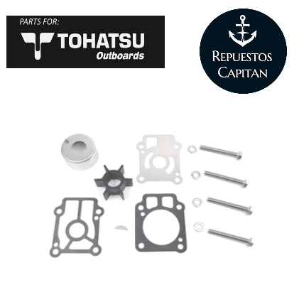 KIT DE BOMBA DE AGUA DE TOHATSU 40 HP M40C  2 CILINDROS 