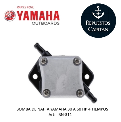 BOMBA DE NAFTA DE YAMAHA 30 A 60 HP 4 TIEMPOS