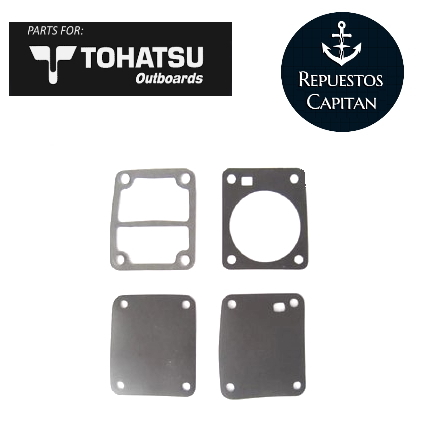 KIT DIAFRAGMAS BOMBA DE NAFTA DE TOHATSU 4 A 18 HP