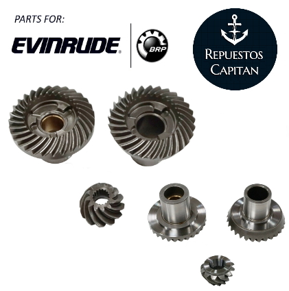 JOHNSON EVINRUDE 40 A 60 HP 1989 2003 SET ENGRANAJES