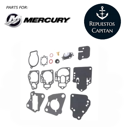 KIT DE REP CARBURADOR MERCURY AMERICANO 6 A 32 HP 