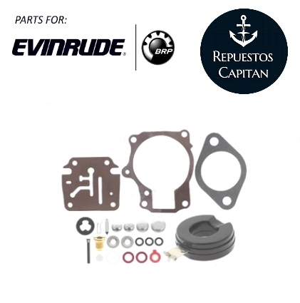 KIT DE REP CARBURADOR JOHNSON EVINRUDE 25 A 40 HP