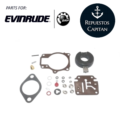 KIT DE REP CARBURADOR JOHNSON EVINRUDE 50 A 70 HP