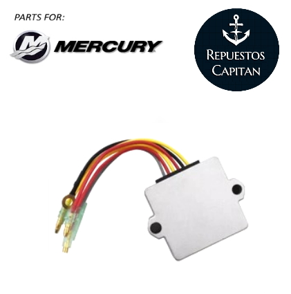 RECTIFICADOR MERCURY 30 A 125 HP 2T  6 CABLES