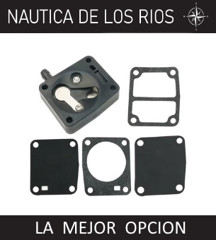 KIT DIAFRAGMAS C/ CUERPO BOMBA DE NAFTA DE TOHATSU 4 A 18 HP